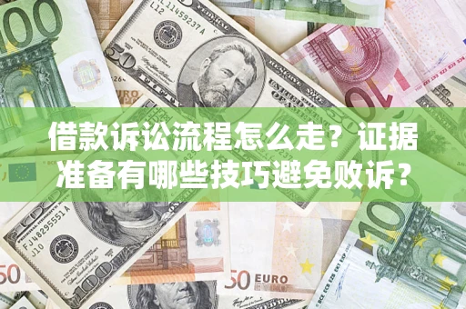 济南借款诉讼流程怎么走？证据准备有哪些技巧避免败诉？