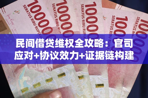 济南民间借贷维权全攻略：官司应对+协议效力+证据链构建指南