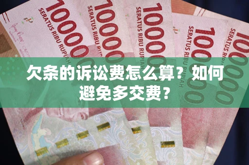 济南欠条的诉讼费怎么算？如何避免多交费？