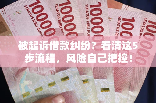 济南被起诉借款纠纷？看清这5步流程，风险自己把控！