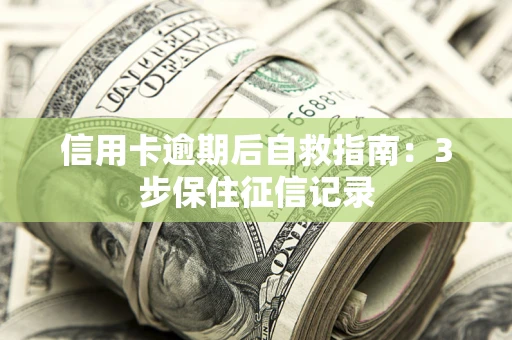 济南信用卡逾期后自救指南：3步保住征信记录