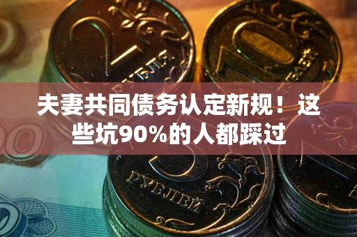 济南夫妻共同债务认定新规！这些坑90%的人都踩过