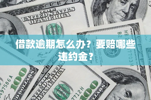 济南借款逾期怎么办？要赔哪些违约金？
